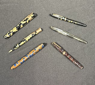 Collection of 5 Vintage Fountain Pens plus One