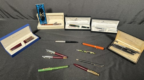 Pen Collection Boxed And Loose