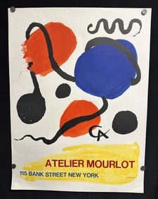 Alexander Calder Vintage 1967 Mourlot Lithograph Print Exhibition Poster