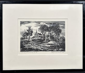 Reginald H Neal 1944 Lihograph Edition of 50