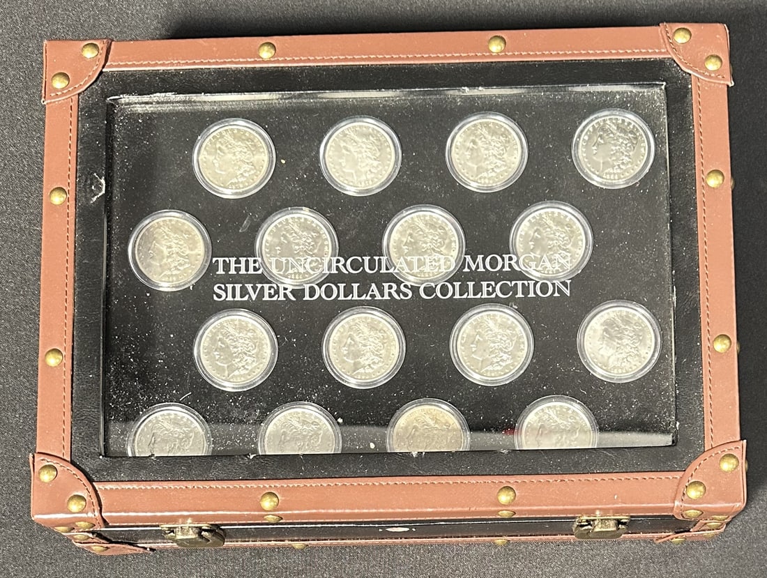 Uncirculated Morgan Silver Dollar Collection (16) (1 of 10)