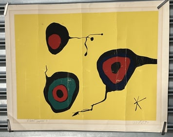 Abstract Litho A Pleasant Surprise 1973