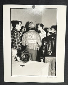 Keith Haring Original Photograph George Hirose 1983