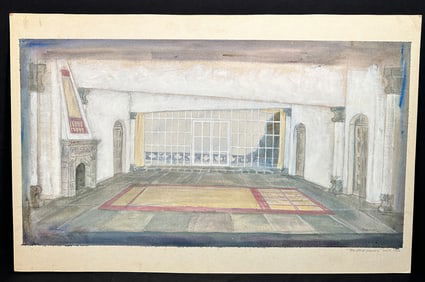 Production Original Art Design for Ten Little Indians