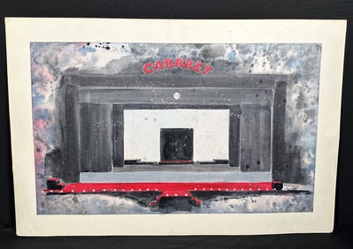 Production Original Art Design for Cabaret