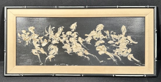 Painting Senusal Life Series 1965 Anthony Gianno