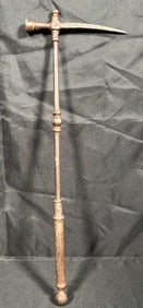 Antique Long Handled War Hammer