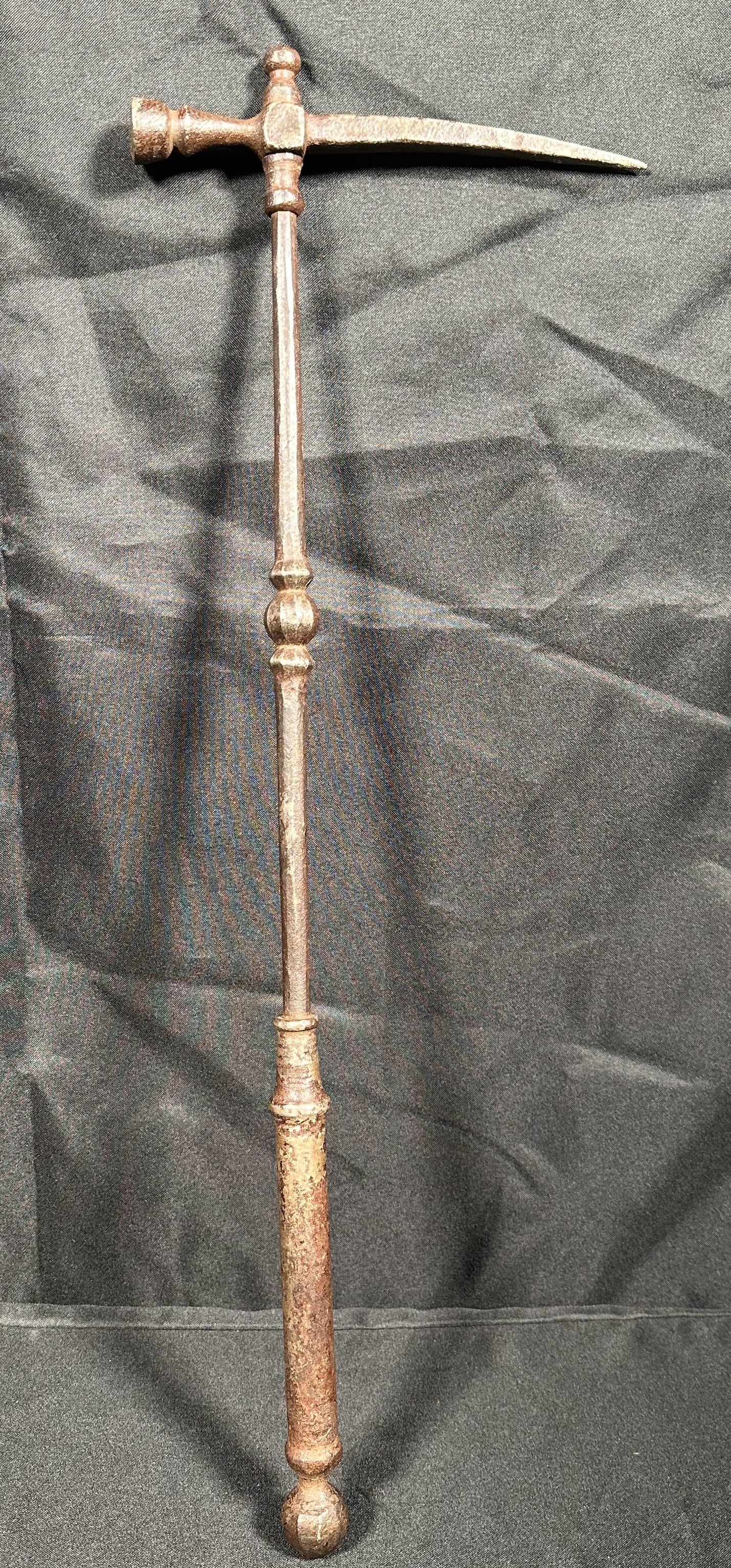 Antique Long Handled War Hammer (1 of 7)