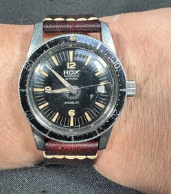 Rox Automatic 25 Rubis Diver's Watch