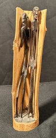 African Maasai Ebony Wood Figures
