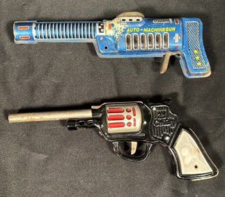 Two Vintage Toy Pistols