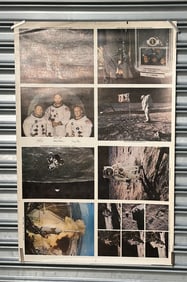 Apollo 11 Press Photograph Uncut Sheet Set