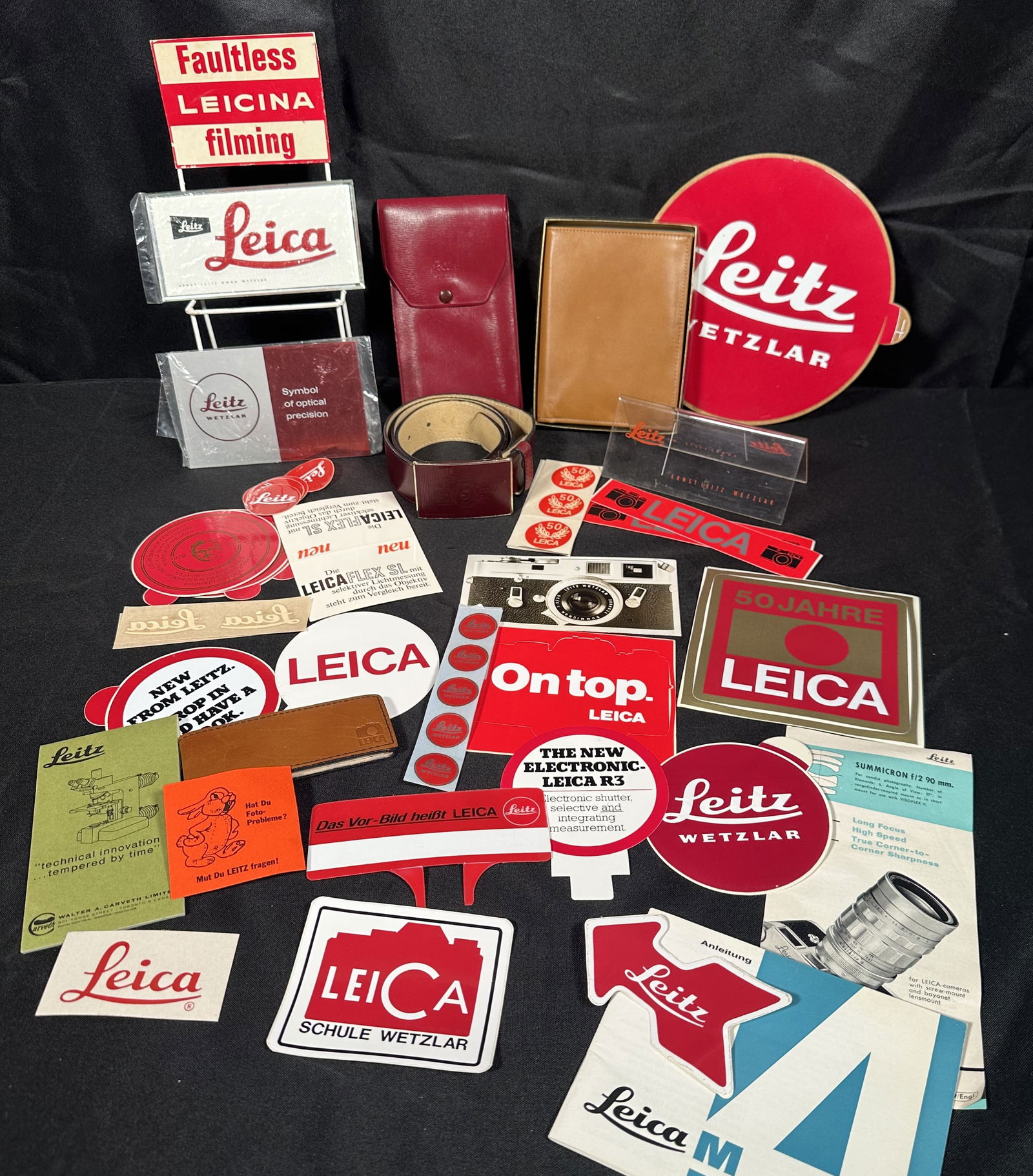 Leica / Leitz Advertising  Lot 2 (1 of 9)