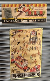 Advertising Board and English Poster