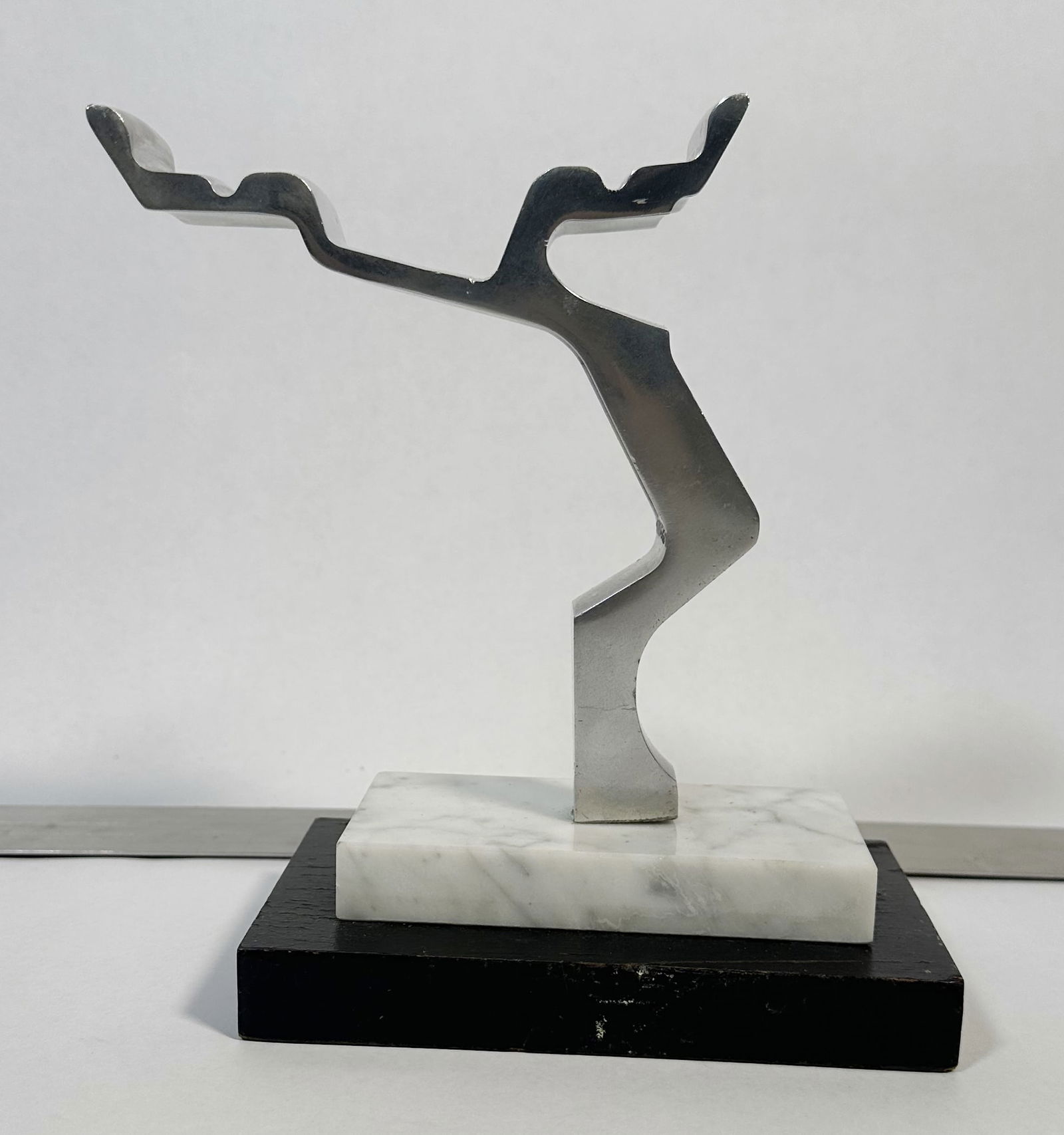 Abstract Aluminum Sculpture marked Exacto (1 of 6)