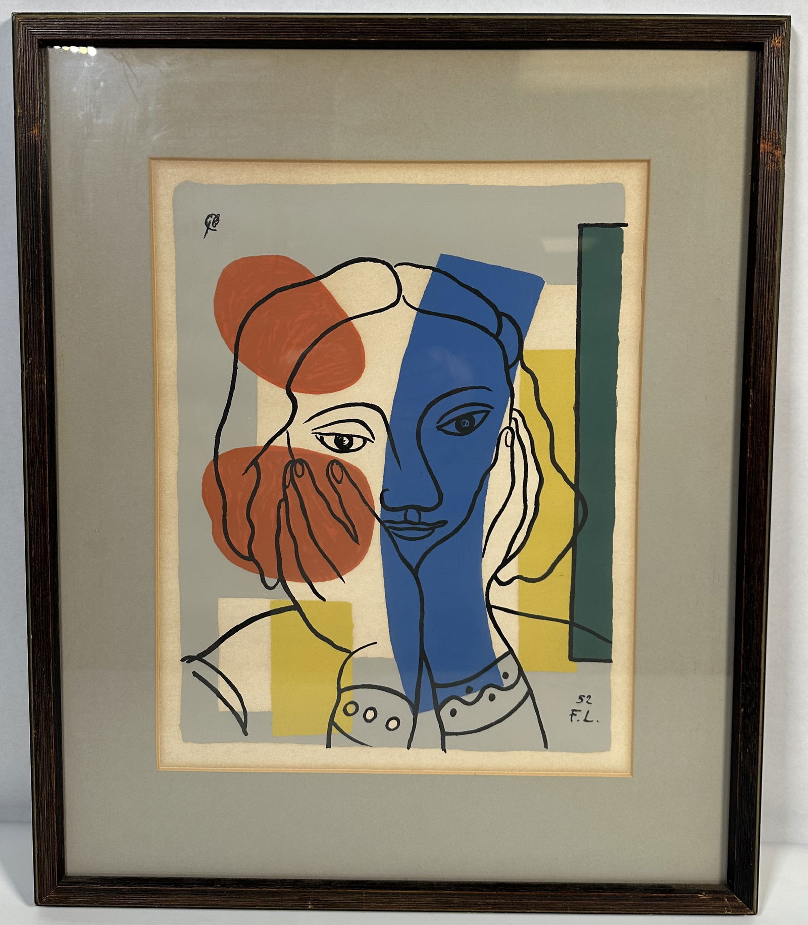 Fernand Leger Screenprint Portrait de Femme (1 of 6)