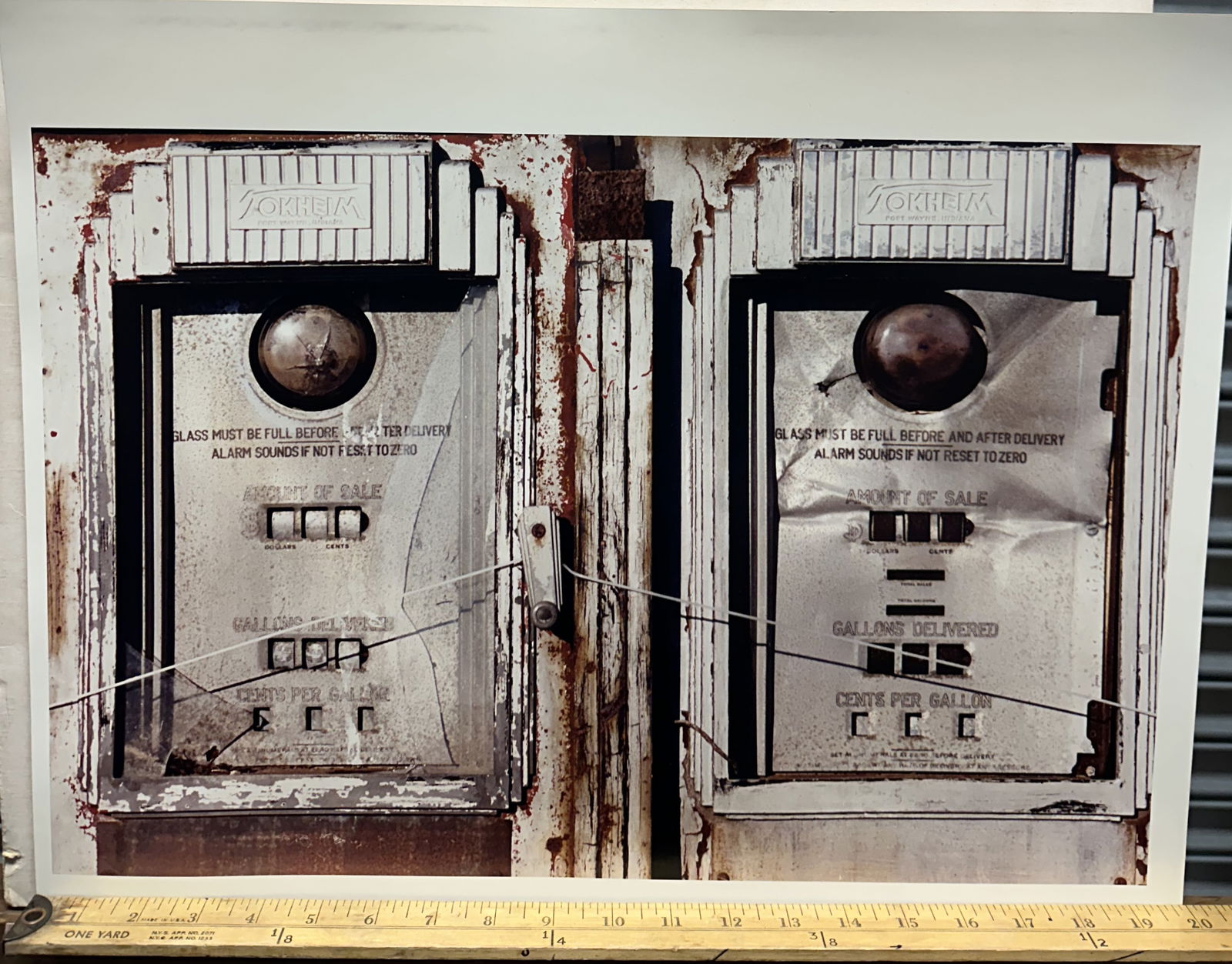 Anne Sager Six 16 x 20 Photographs Including Gas Pumps (1 of 6)