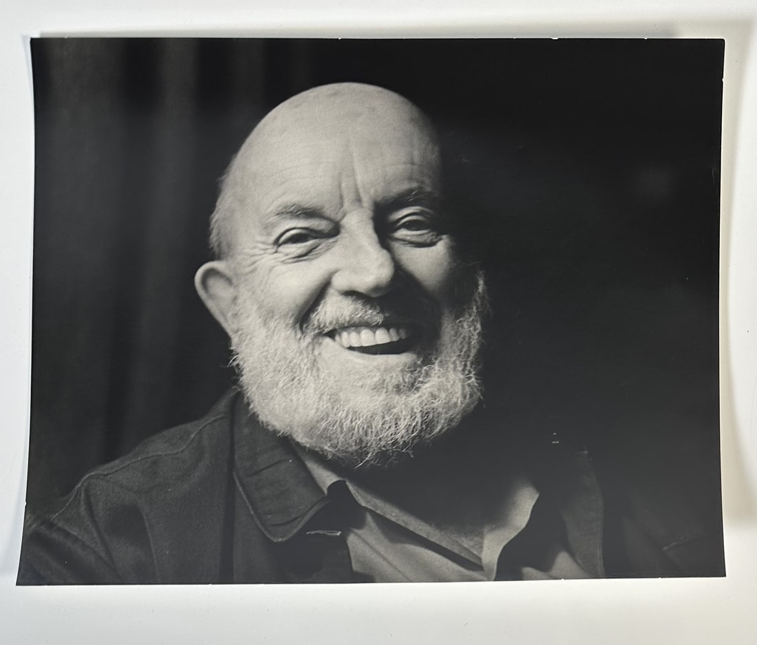 Ansel Adams Portrait Photograph by Michael Auer (1 of 3)