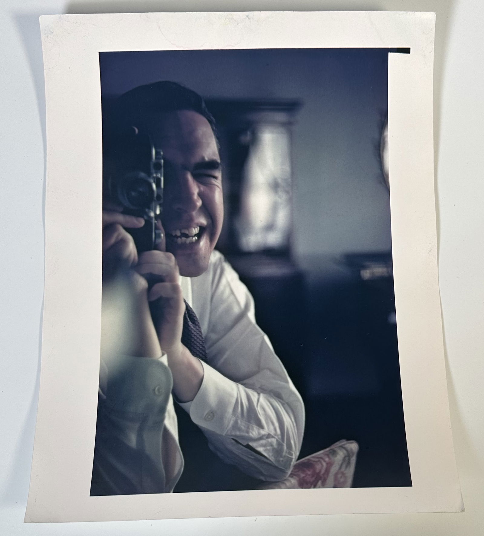 Original Photograph of Leopold Mannes Inventor of Kodachrome Film (1 of 3)