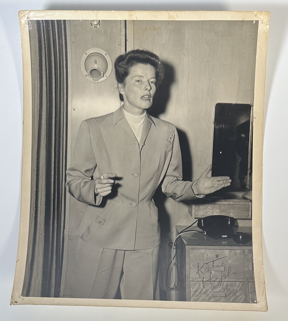 Three Celebrity Photographs and Autograph (1 of 13)