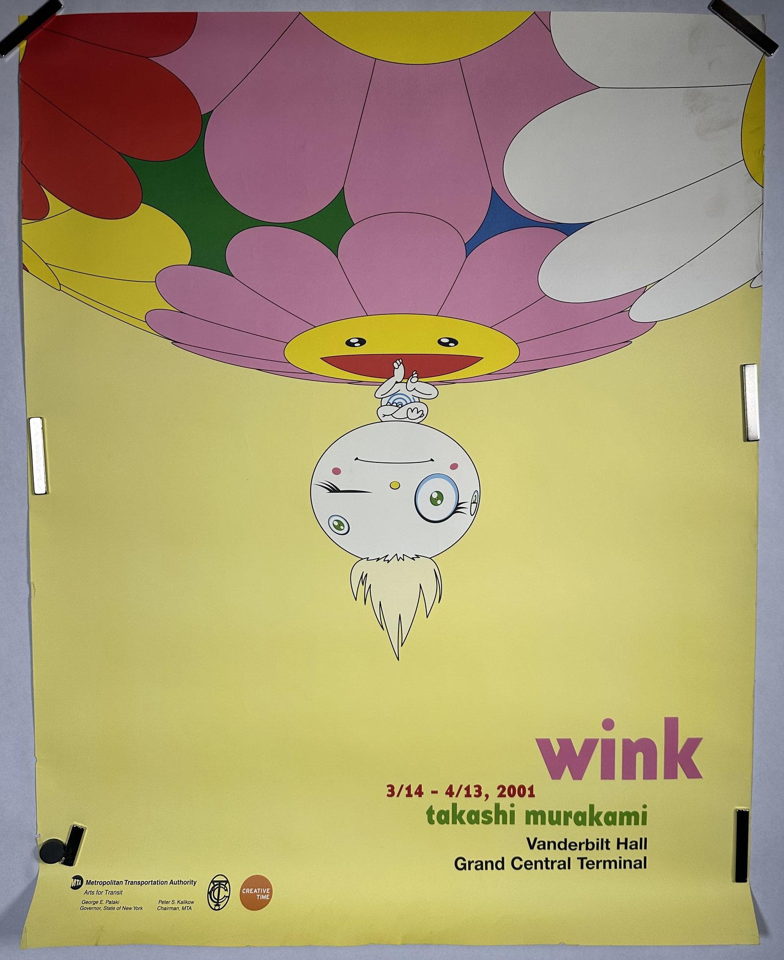 Takashi Murakami 2001 Exhibition Poster (1 of 4)