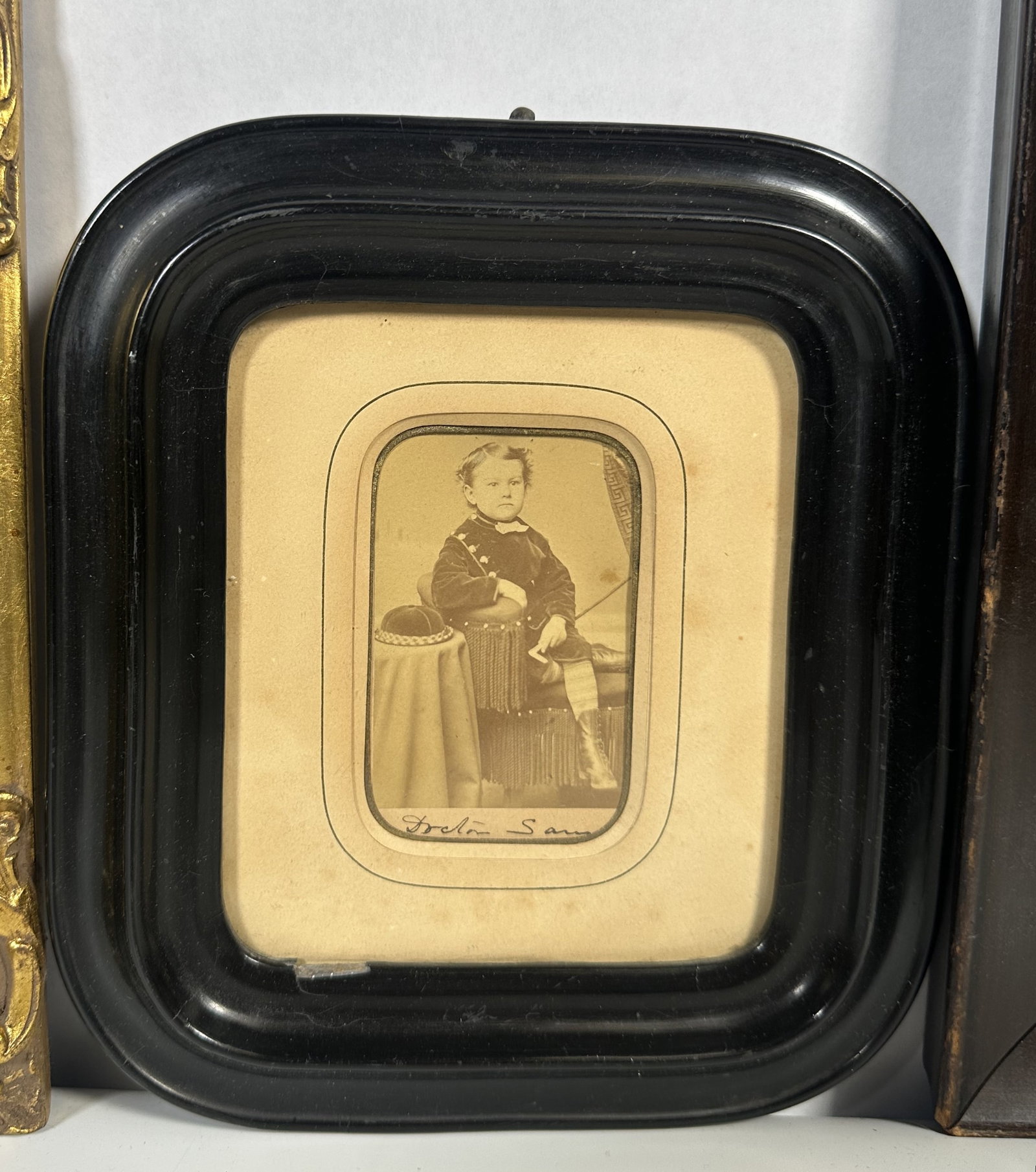 RR Three Antique Picture Frames - 3