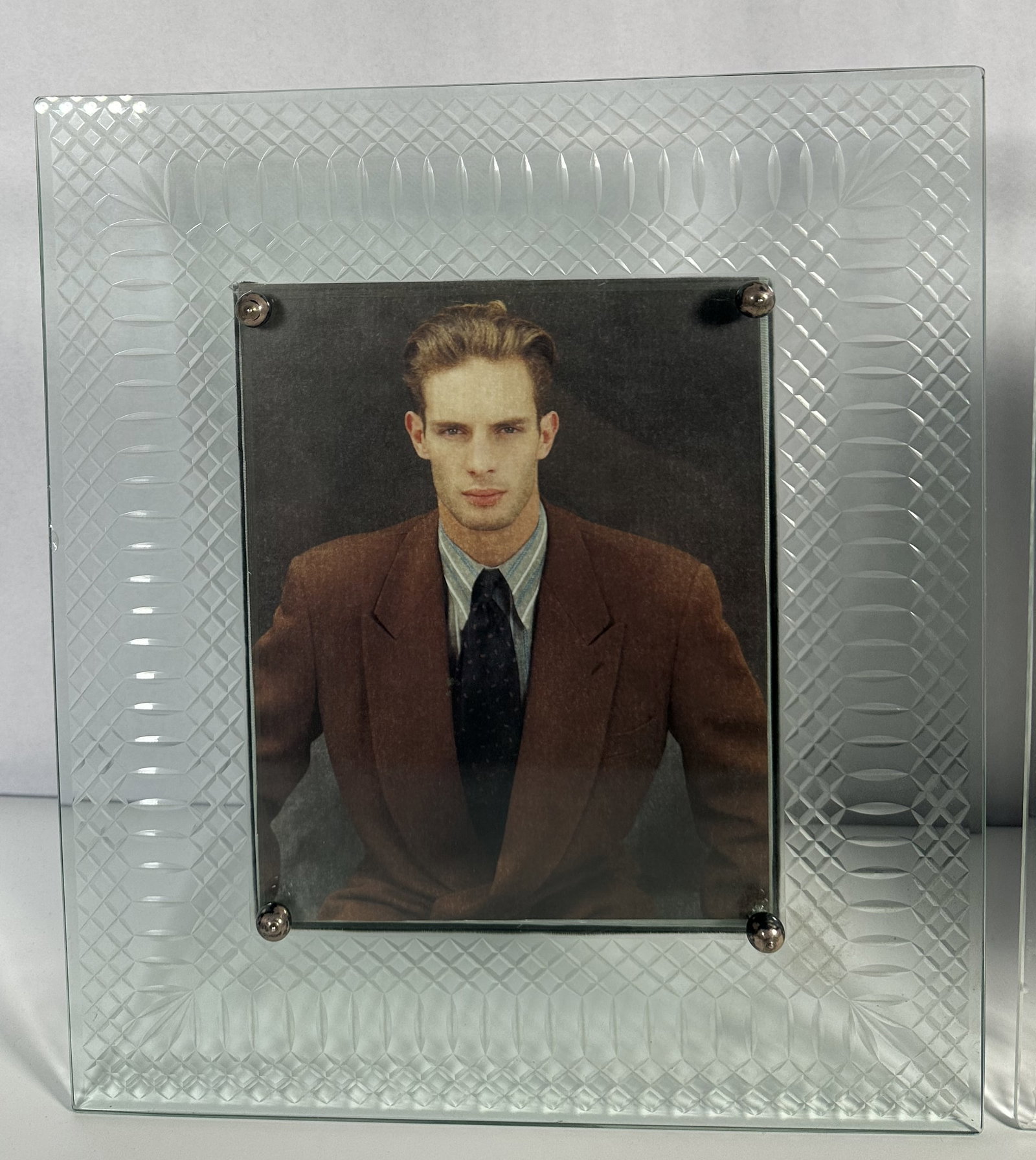 RR Two Large Glass Modern Frames - 2