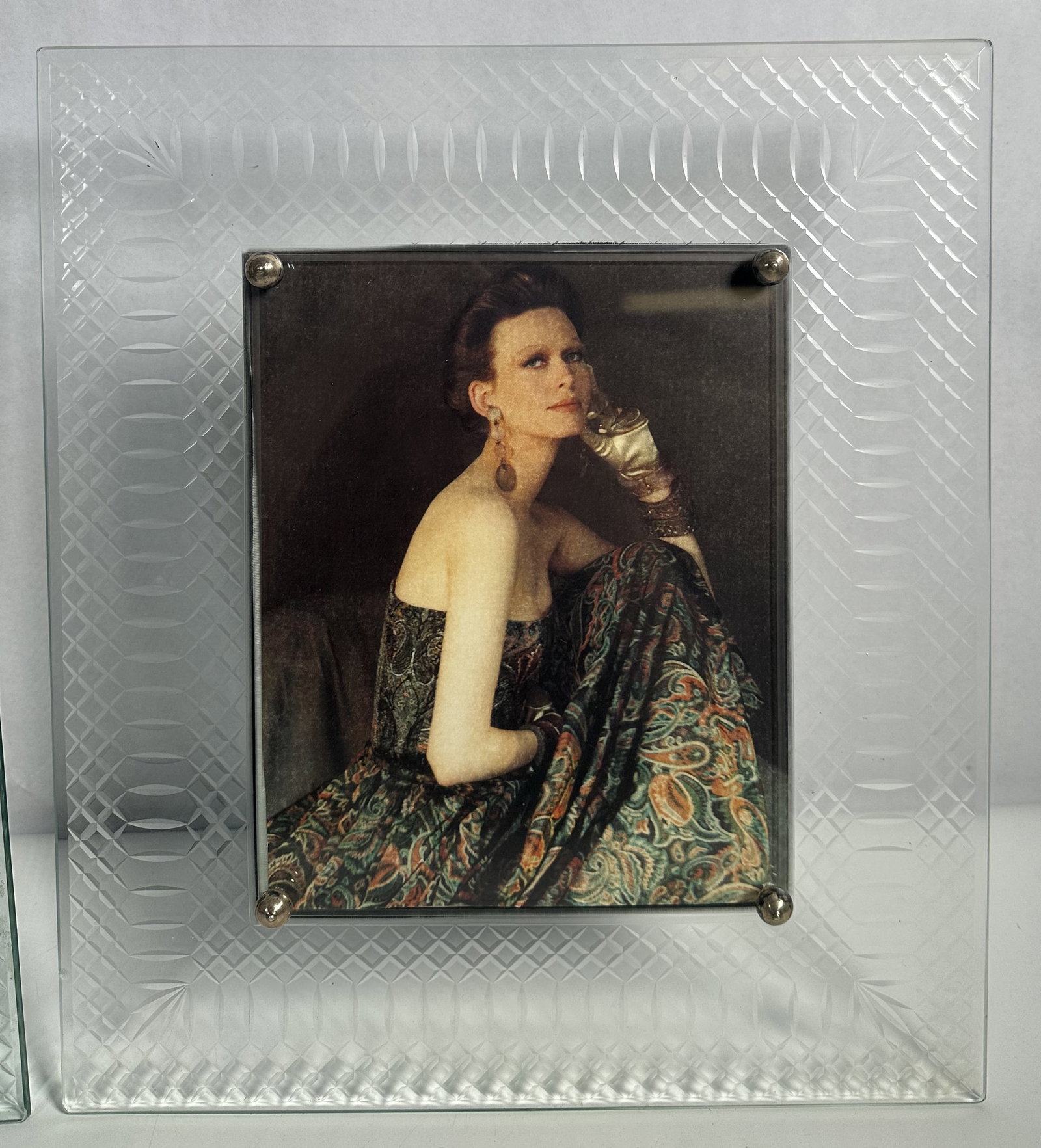 RR Two Large Glass Modern Frames - 3