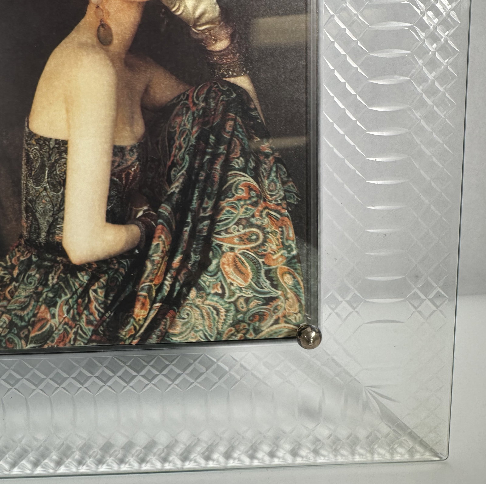RR Two Large Glass Modern Frames - 6