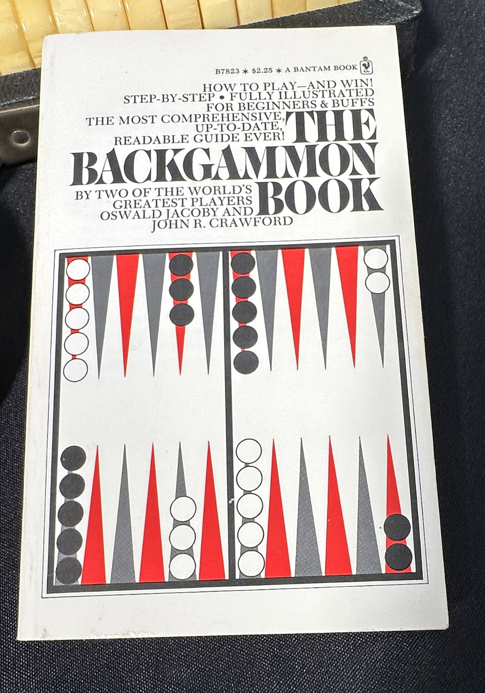 Bakelite and Cork Backgammon Set - 4