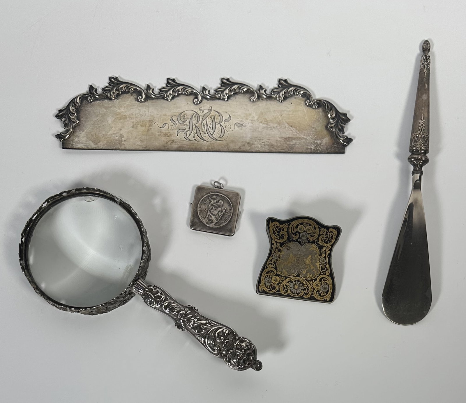 RR Five Desk and Other Items Sterling Silver (1 of 11)