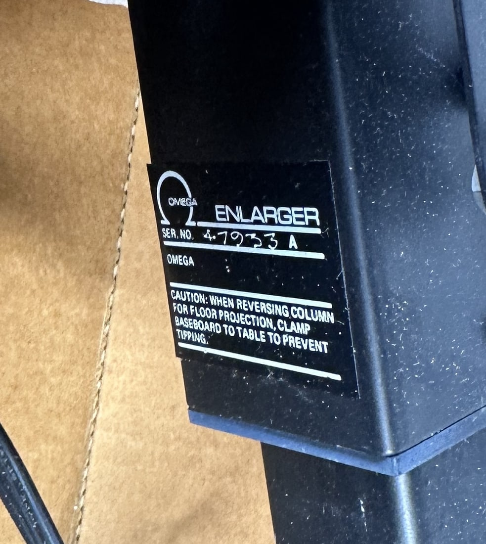 Omega C-700 Condenser Enlarger Like New in Box: Omega C-700 Condenser Enlarger Like New in Box The Omega C-700 Condenser Enlarger is a classic, highly regarded black-and-white enlarger ideal for beginners and serious amateurs. It handles film forma