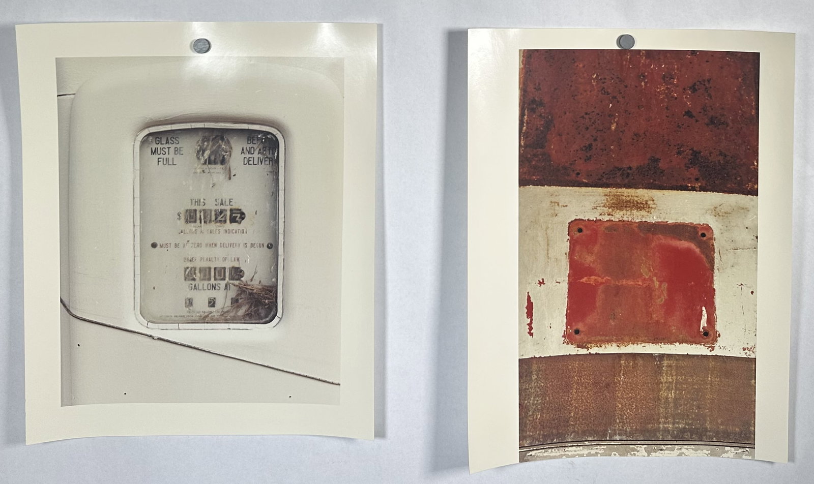Two Anne Sager Large Format Photographs Gas Pump A (1 of 5)