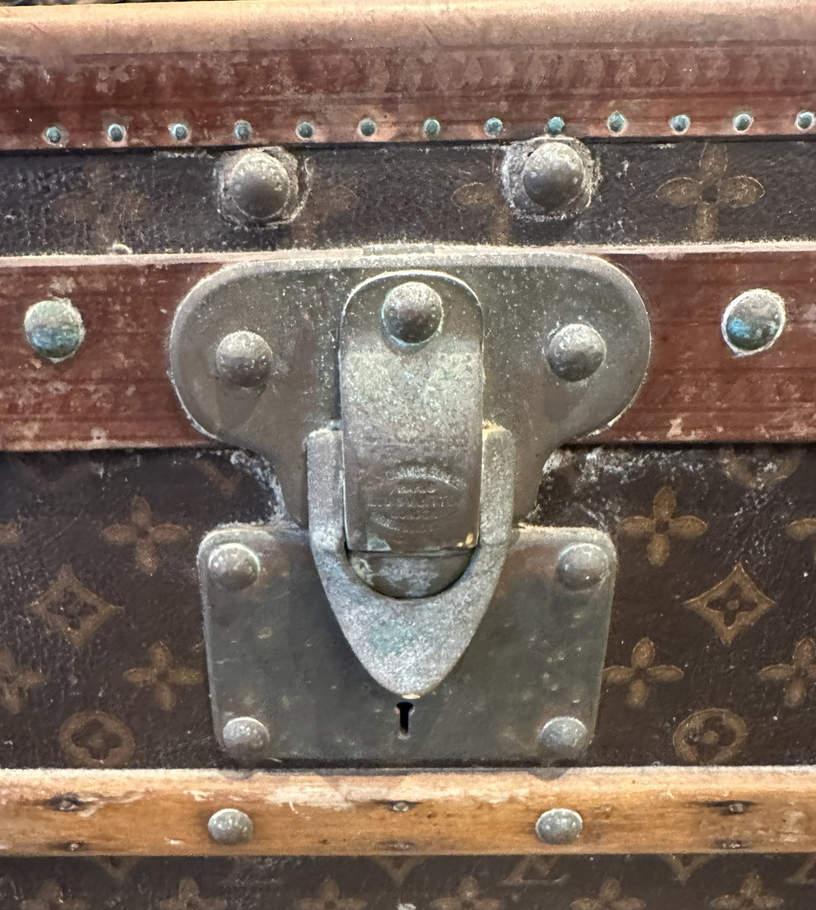 Antique Louis Vuitton Steamer Trunk - 17