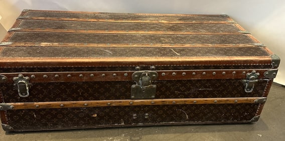 Antique Louis Vuitton Steamer Trunk
