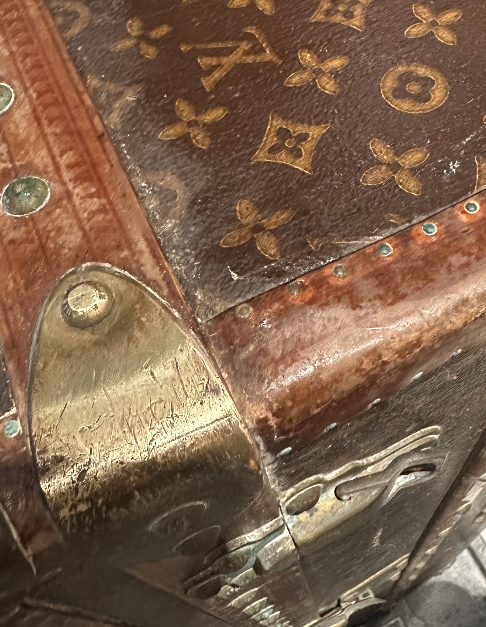 Antique Louis Vuitton Steamer Trunk - 20