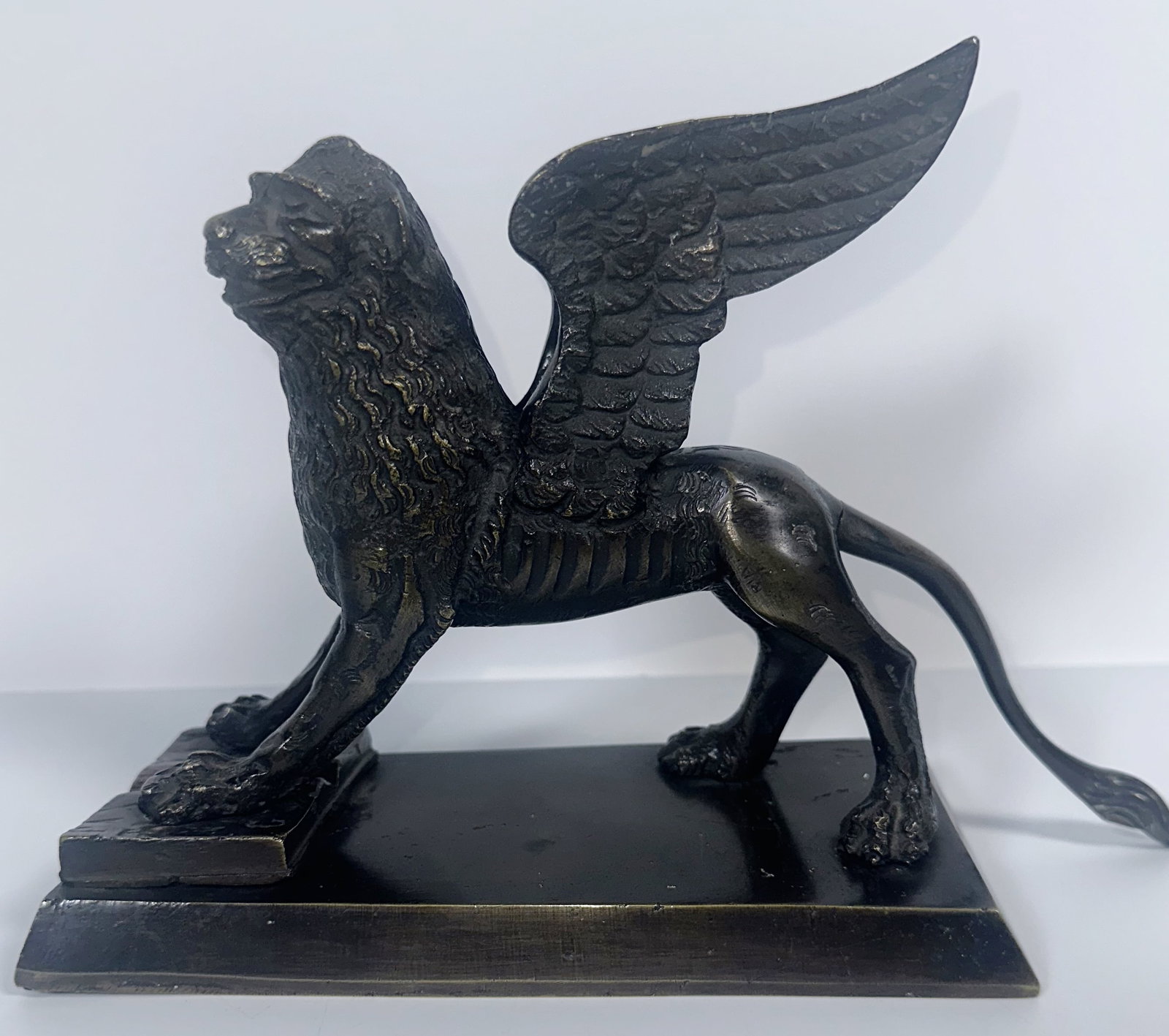 18th Century Lion of St Marks Bronze (1 of 9)