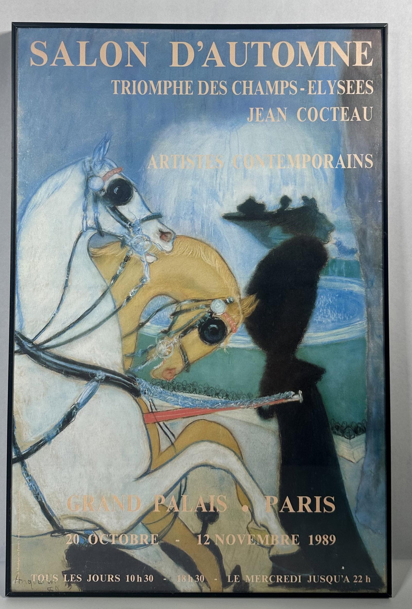 1989 Champs-Elysses Exhibition Poster (1 of 4)