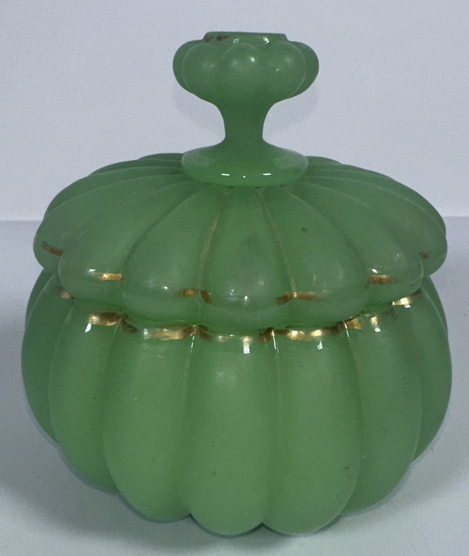 RR - Powder Makeup Container Makeup Jar with Puff (1 of 8)