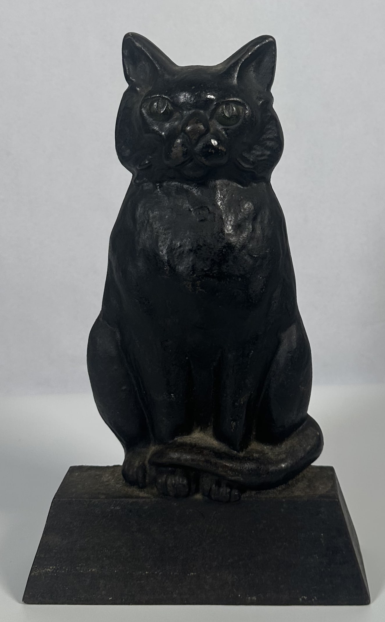 Antique Cast Iron Cat Form Doorstop (1 of 5)