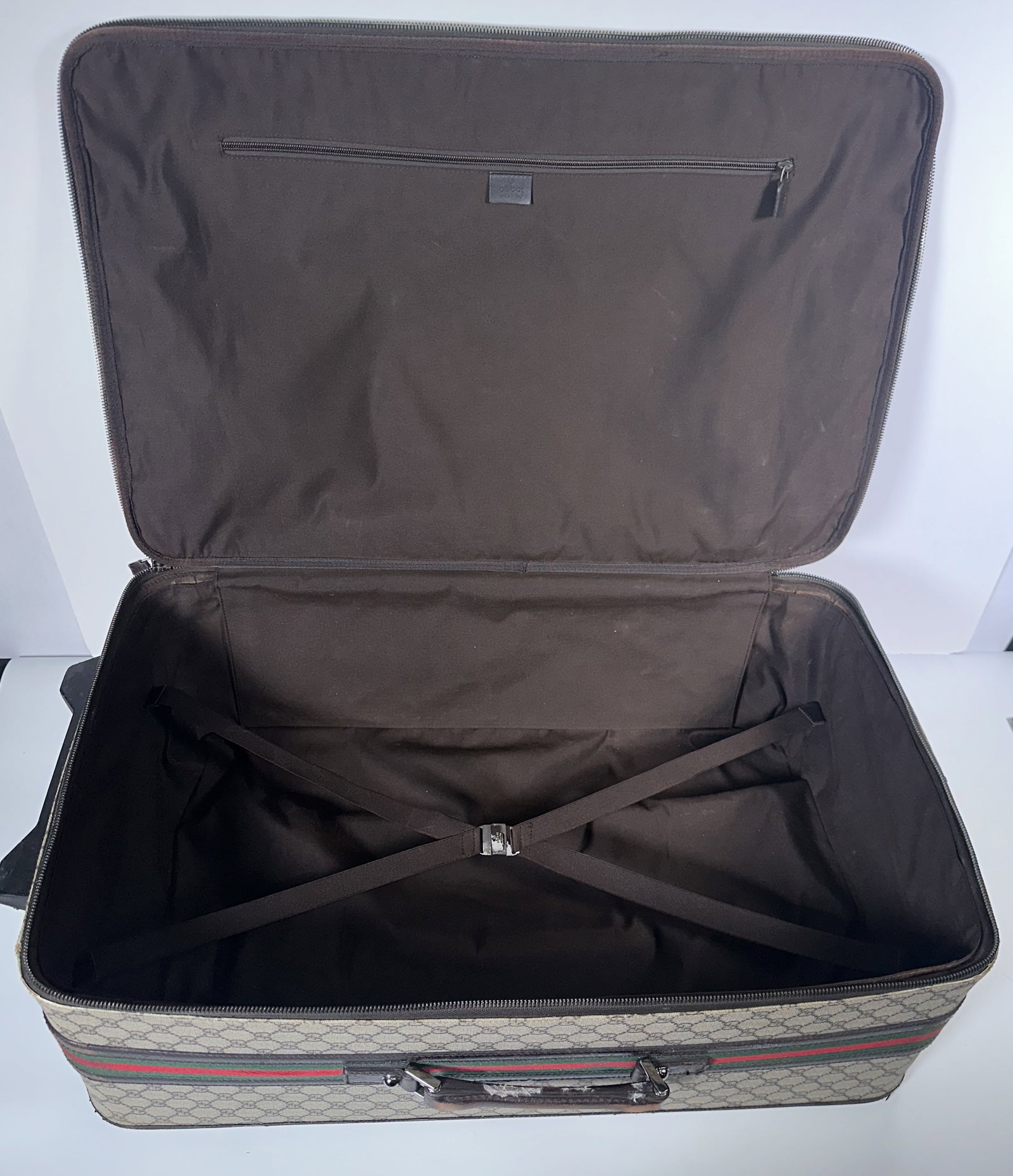 Gucci GG Monogram Rolling Suitcase (1 of 10)