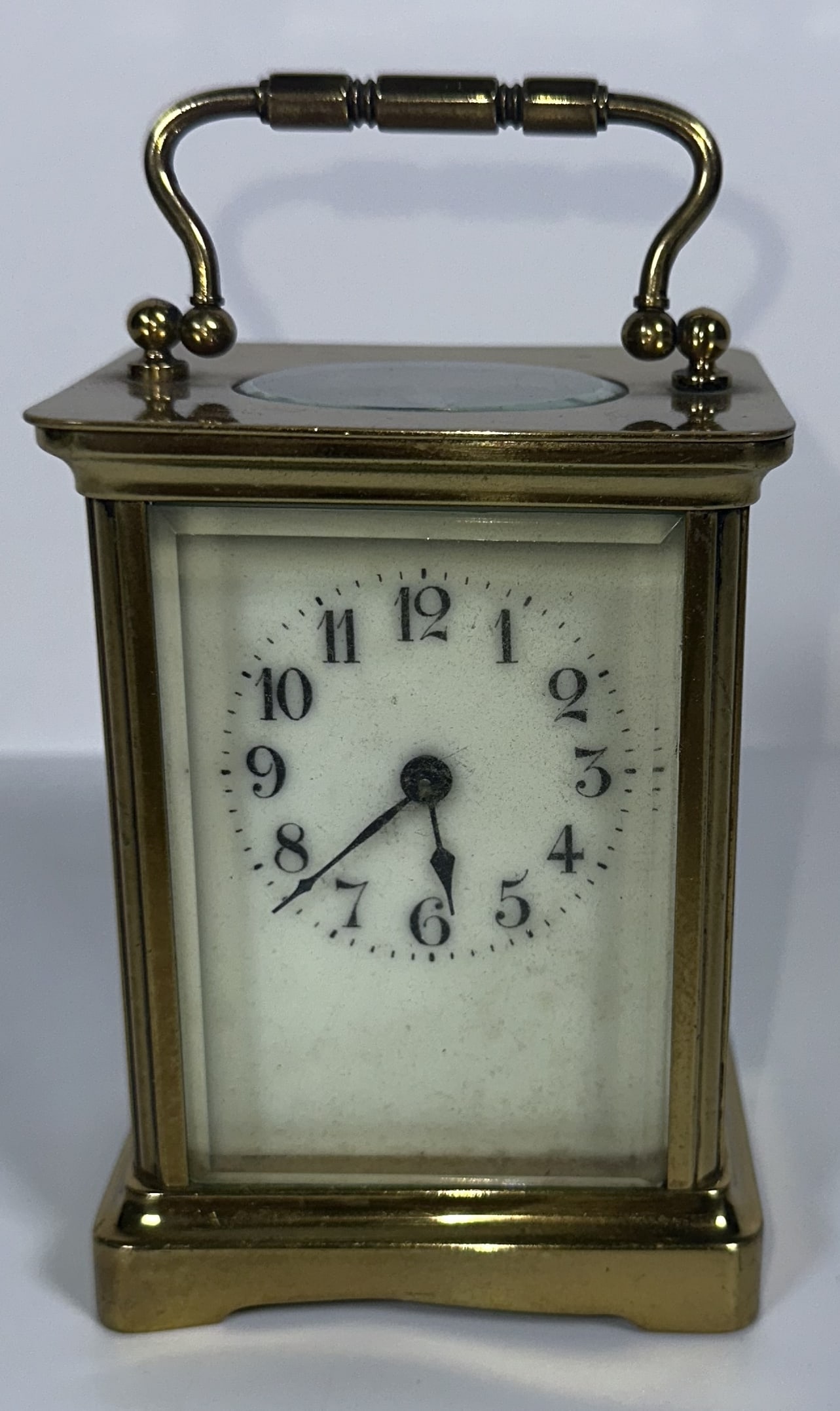 Small Carriage Clock Missing one Side Panel (1 of 8)