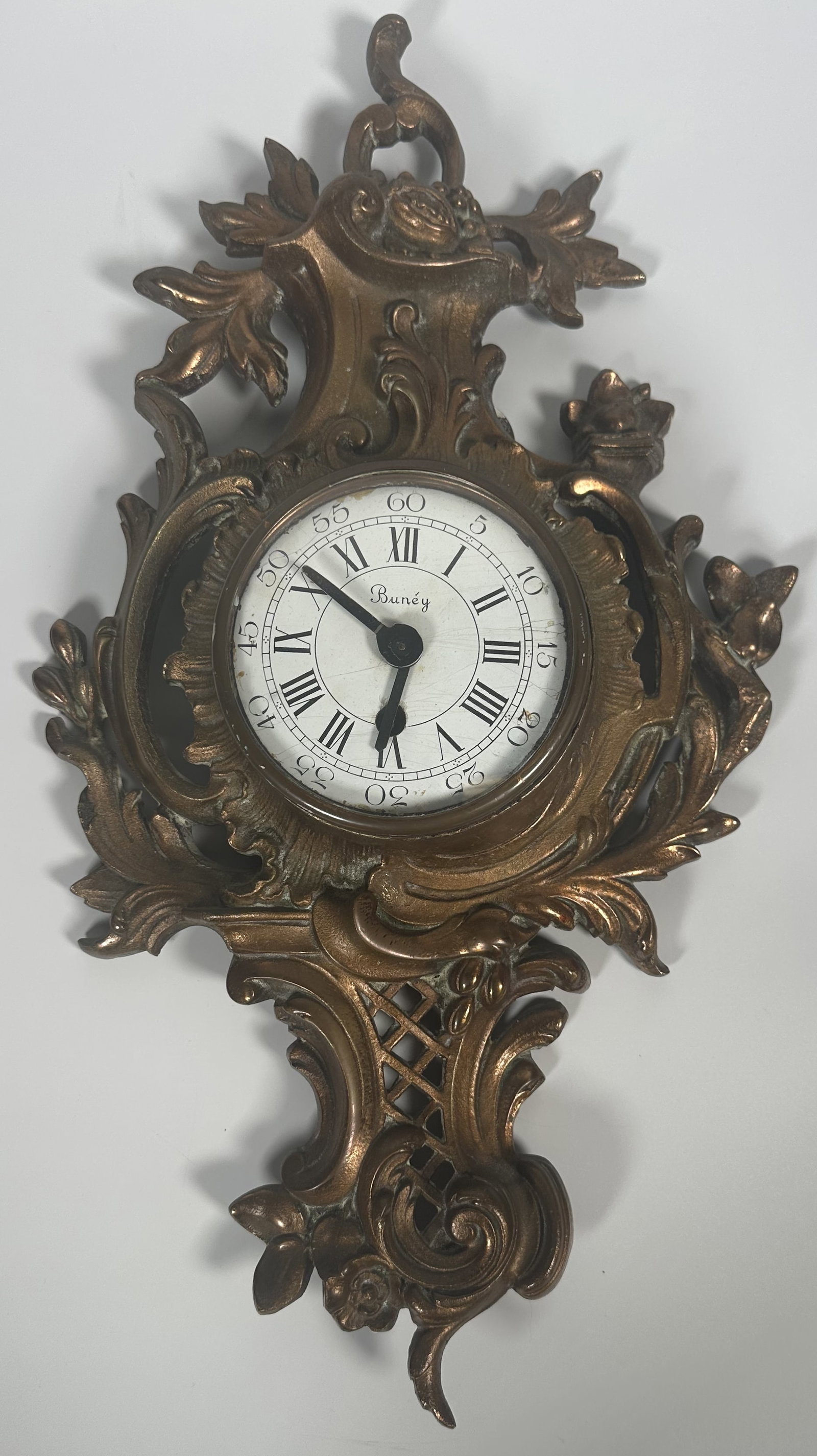 Large Art Nouveau Wall Clock (1 of 9)