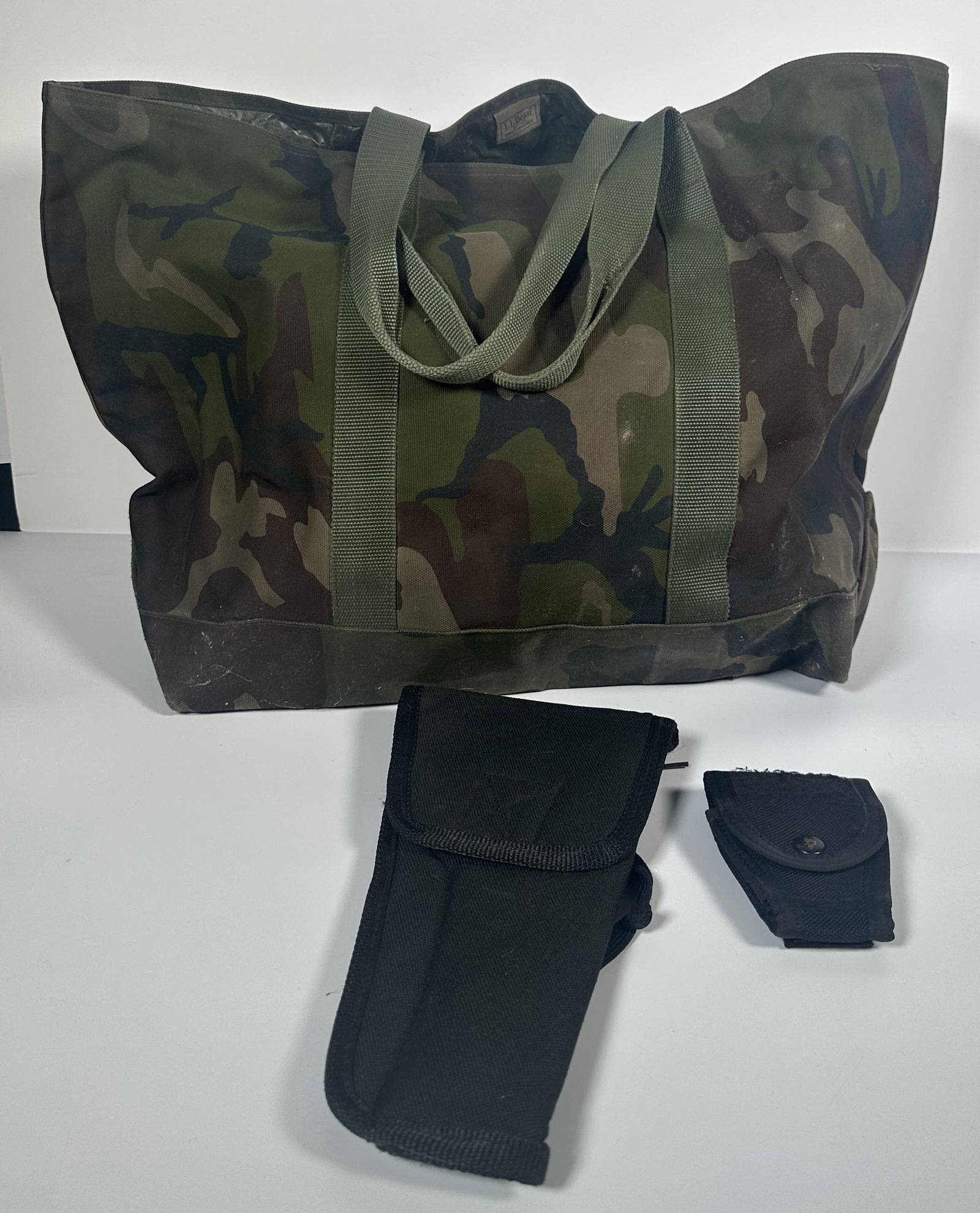 LL Bean Large Hunters Tote and Holster, Belt Clip (1 of 7)