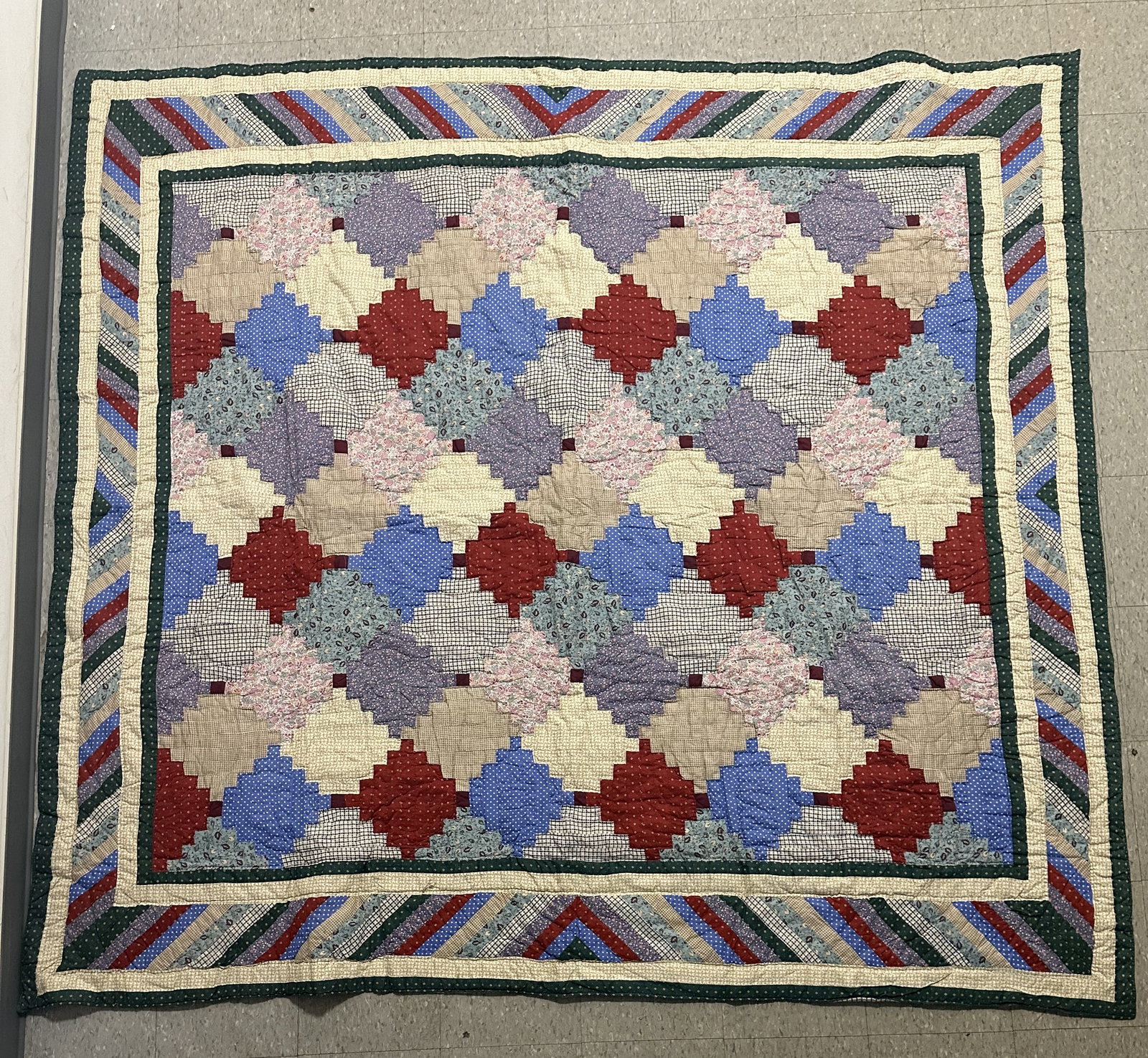 Large 87X95 Patchwork Quilt (1 of 7)