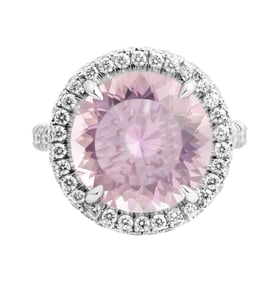 Cocktail Ring with Bi Color Tourmaline