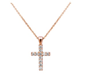 Diamond Cross Pendant