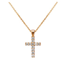 Diamond Cross Pendant