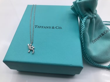 Tiffany & Co. Diamond Salamander Necklace