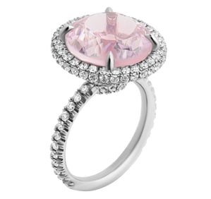 Cocktail Ring with Bi Color Tourmaline